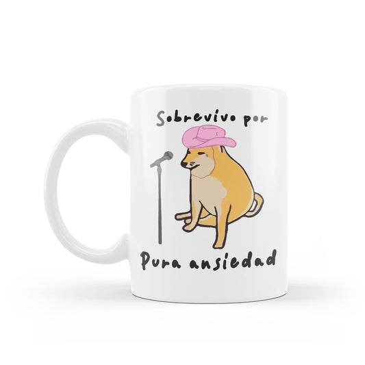 TAZA SOBREVIVO POR PURA ANSIEDAD CHEEMS