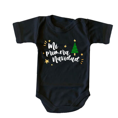 Body de Algodón para Bebé Mi Primera Navidad