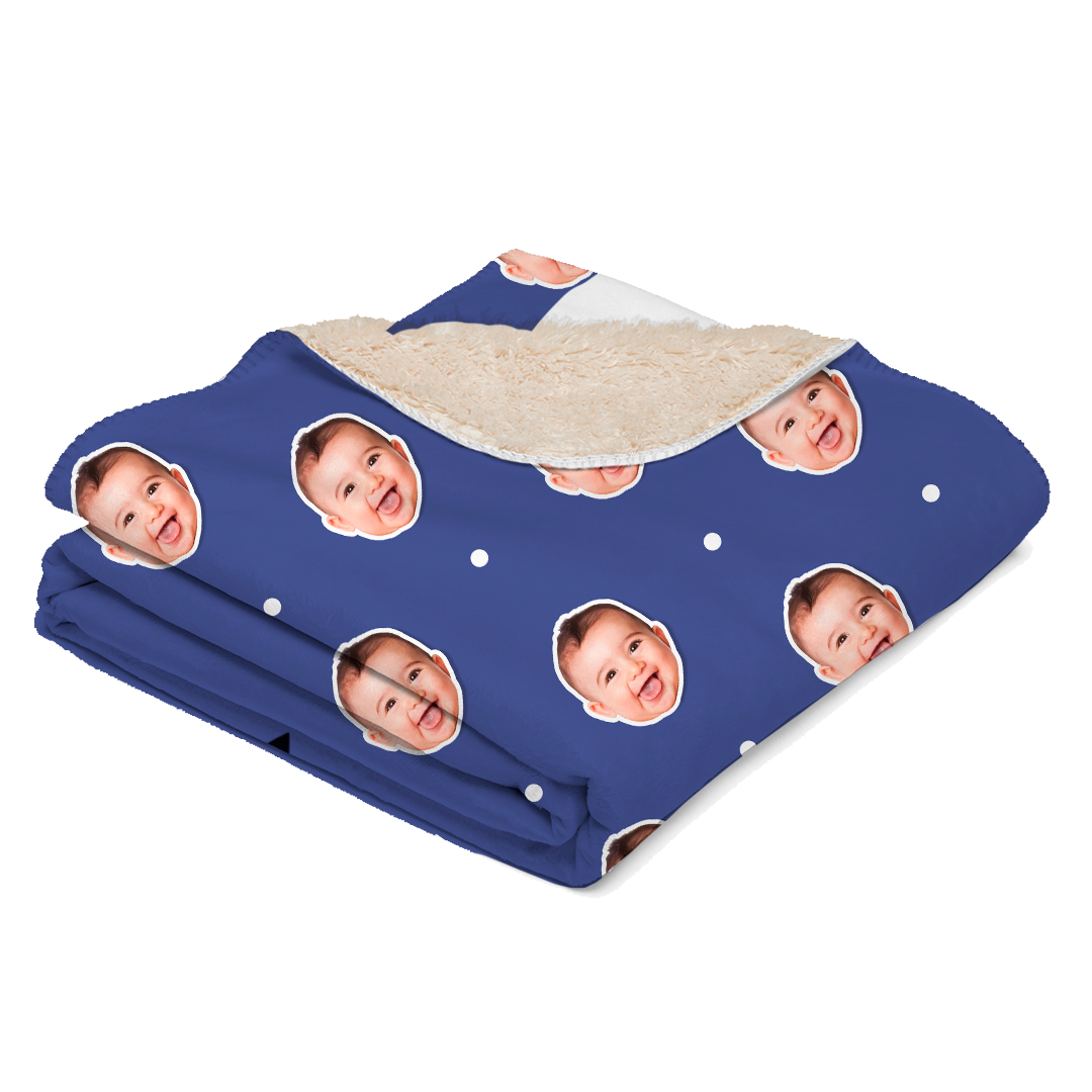 Manta sherpa personalizada - Dia del padre