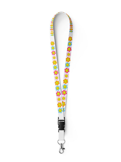 LANYARD DISEÑO FLORES