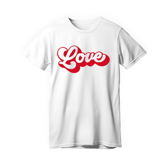 CAMISETA BLANCA LOVE