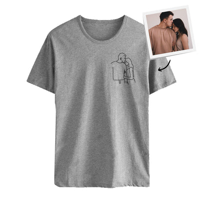 Polera personalizada silueta