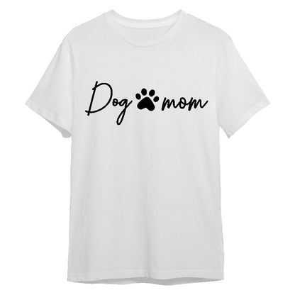 POLERA DOG MOM COLOR BLANCO