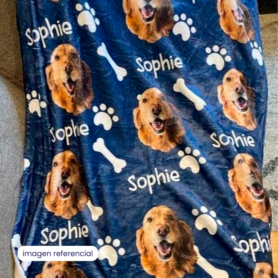 MANTA PERSONALIZADA MASCOTAS